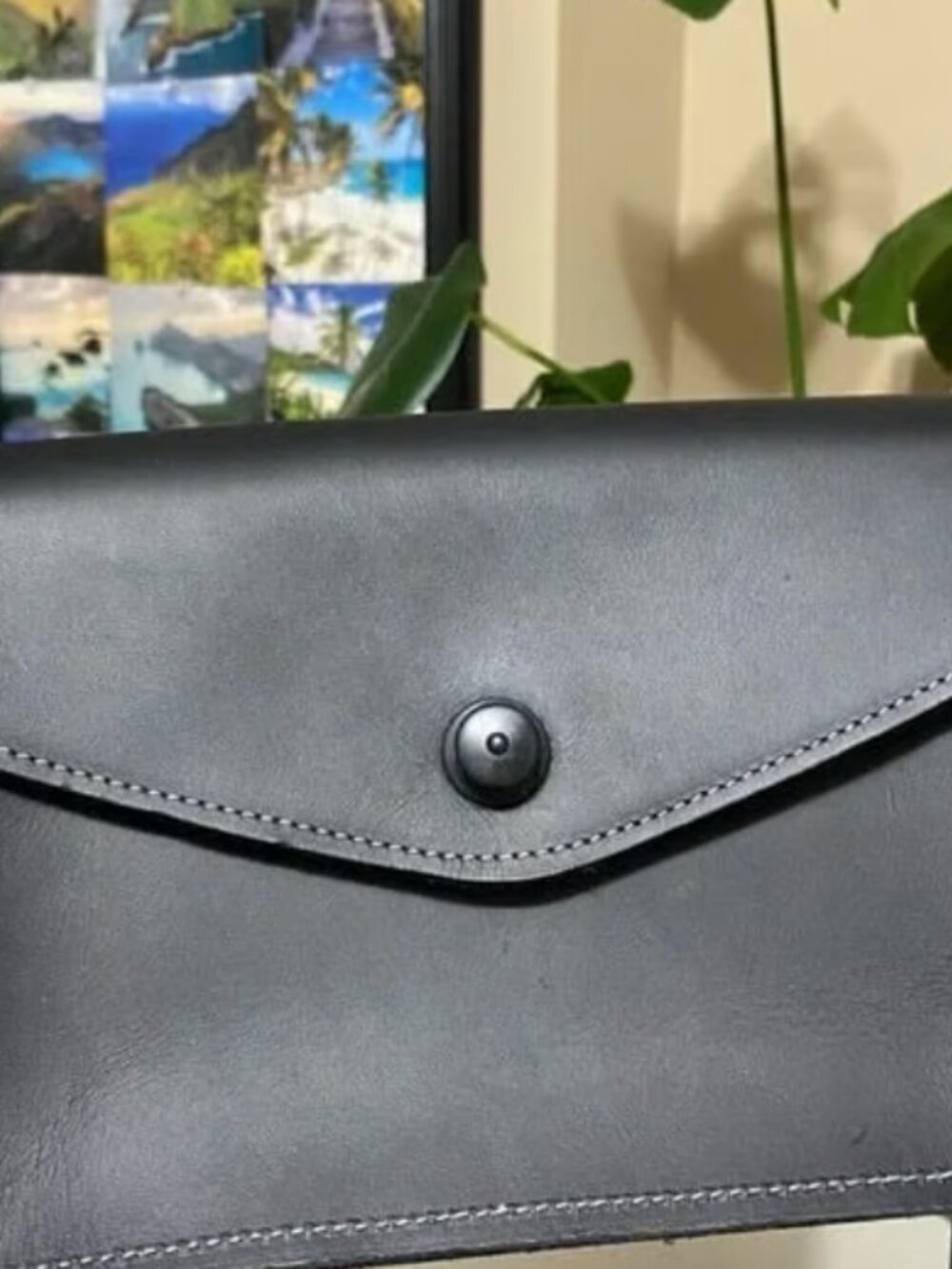 Beasley & Co. Leather Cross-body Purse